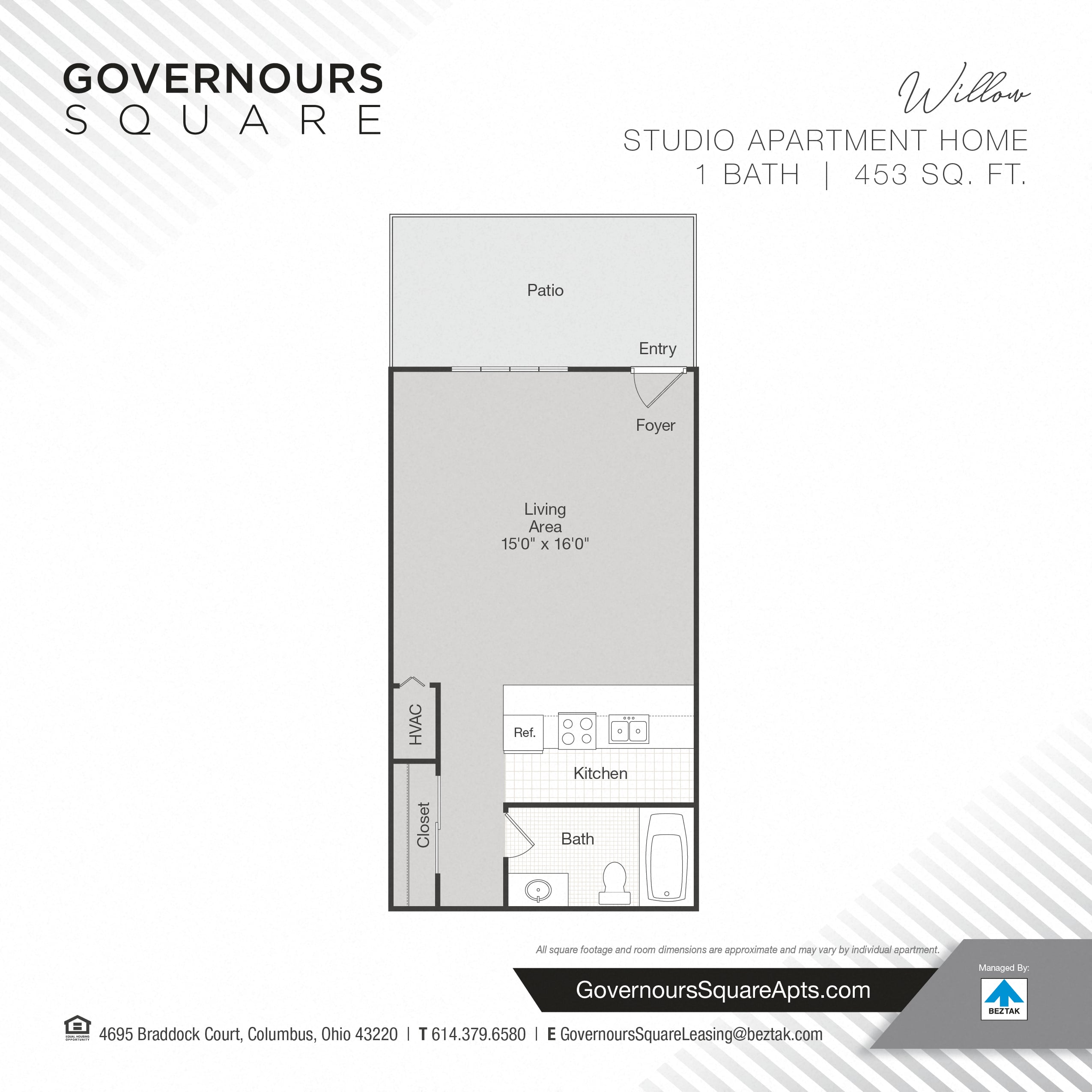 Willow floor plan